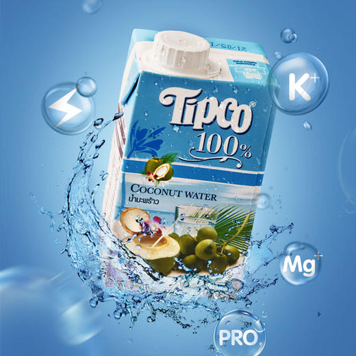 泰国原装进口 Tipco泰宝 椰汁 NFC 100%果汁 商品图1