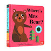 亲亲小手翻翻书 全4册 英文原版 Where's Mr Mrs Lion/Bear/Penguin/Ladybird 纸板触摸翻翻书 幼儿感官发展 早教认知绘本 商品缩略图4