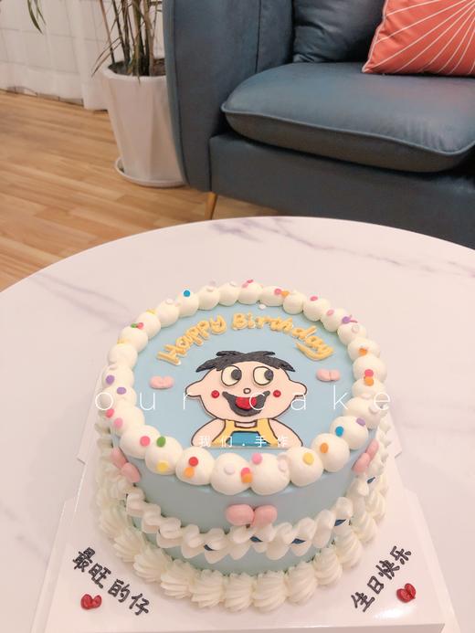 旺仔手绘蛋糕（多款式）-低糖处理无添加 商品图2