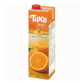 泰国原装进口Tipco泰宝金橙汁1L NFC 100%果汁