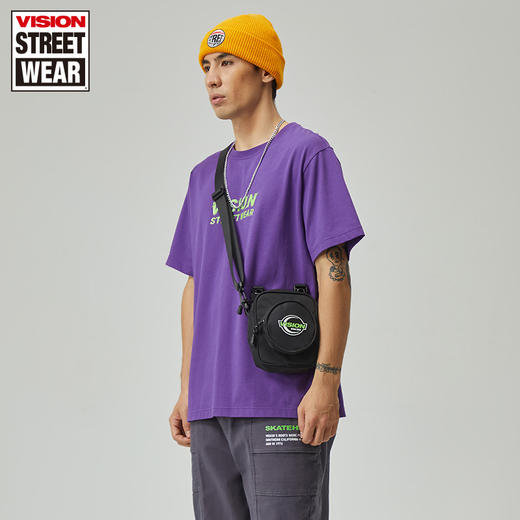 【199元任选3件】Vison宽松版胶印和数码直喷工艺短袖T恤V203MC9001 商品图0