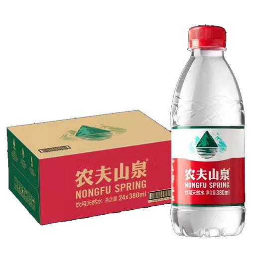 【百汇到家】农夫山泉饮用天然水380ml*24瓶 商品图0