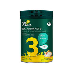 英氏*营养米粉缤纷水果3段258克