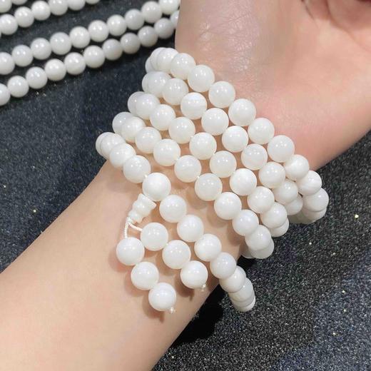 108颗白贝壳佛珠念珠男女款手链佛珠 商品图11