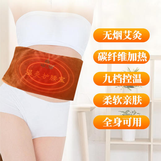 电加热护腰宝艾灸热敷护腰带 商品图1