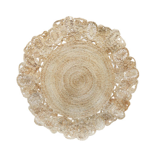 NS家居 ns furniture黄麻圆形地毯NSCP-90009038 商品图0