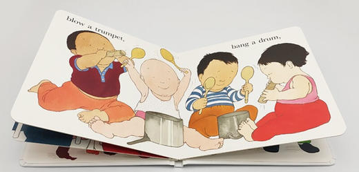 【宝莉爹书单0-2岁】英文原版 Helen Oxenbury 4册 纸板书 撕不烂早教启蒙 All Fall Down /Say Goodnight 商品图5