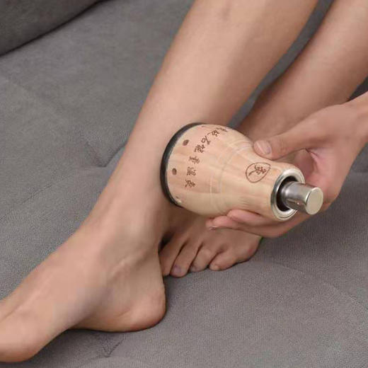 砭石艾灸仪 砭石能量灸平底按摩点可选 商品图2