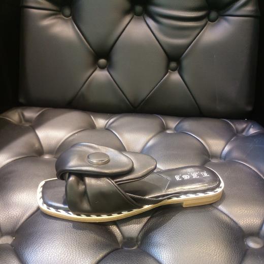 LFGJ  5808舒适牛筋底羊皮女拖 商品图7