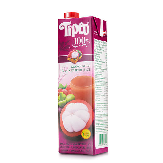 泰国原装进口 Tipco泰宝 山竹复合果汁 NFC 100%果汁 商品图1