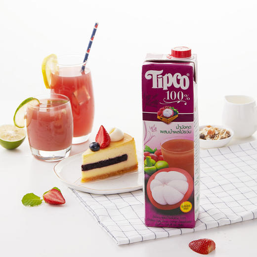 泰国原装进口 Tipco泰宝 山竹复合果汁 NFC 100%果汁 商品图2