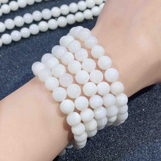 108颗白贝壳佛珠念珠男女款手链佛珠 商品图1