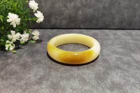 【御珠宫坊·传承系列】糖白玉手镯59.5mm