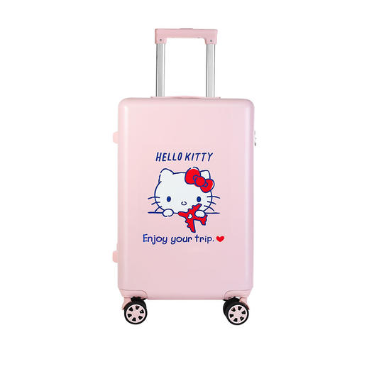 凯蒂猫HelloKitty密码锁拉杆箱 少女可爱20寸24旅行箱新 商品图1