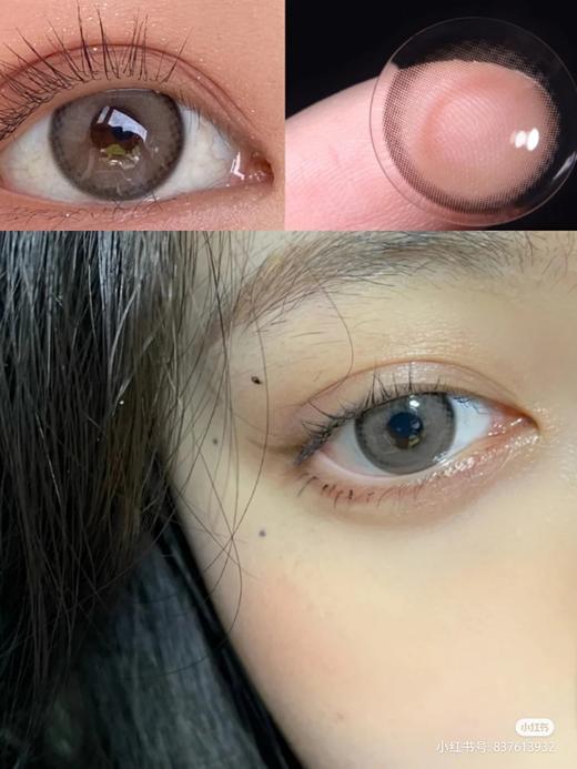 【小红书推荐款】peachcon 玻璃珠褐，年抛/直径14.0/着色13.3，168/一副，268/两副，7月20号结束 商品图3