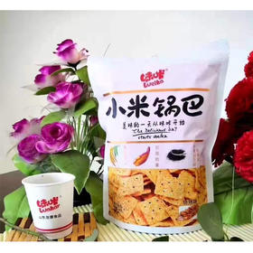 【9.9元2袋】味咔蒜香鲜虾/五香味小米锅巴188g