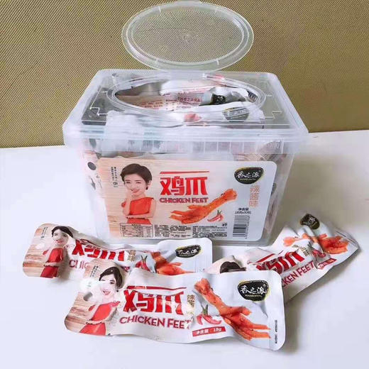 【24.9元/盒】香之派酱辣味鸡爪18g*30个（060797101） 商品图0