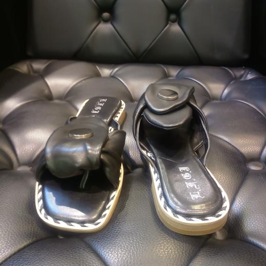 LFGJ  5808舒适牛筋底羊皮女拖 商品图11