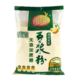 【7.8元/袋】维维经典醇享/无添加蔗糖速溶豆浆粉450克