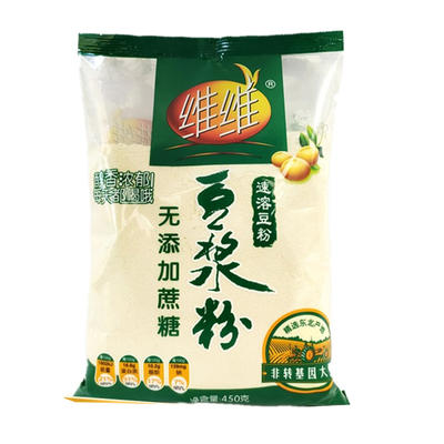 【7.8元/袋】维维经典醇享/无添加蔗糖速溶豆浆粉450克 商品图0