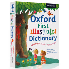 进口英文原版绘本Oxford First Illustrated Dictionary牛津幼儿字词典