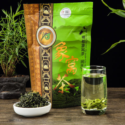 象窝绿茶 清香绿茶150克/袋 纯手工采摘一芽二三叶 商品图4