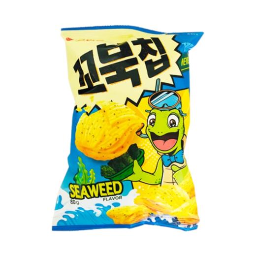 好丽友 乌龟型玉米膨化片海苔味80g  商品图0