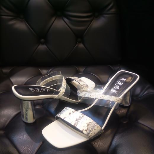 LFGJ  9802潮流设计师蛇皮女拖 商品图3