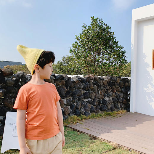 【满两件享受5折优惠】2023年夏季新品糖果色儿童T恤男女童短袖23色 商品图6