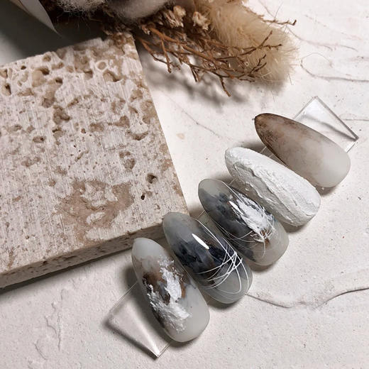 日式石膏胶（黑白常备色） 商品图1