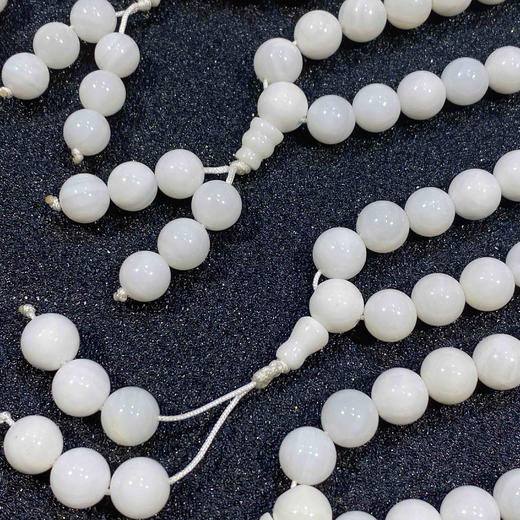 108颗白贝壳佛珠念珠男女款手链佛珠 商品图14