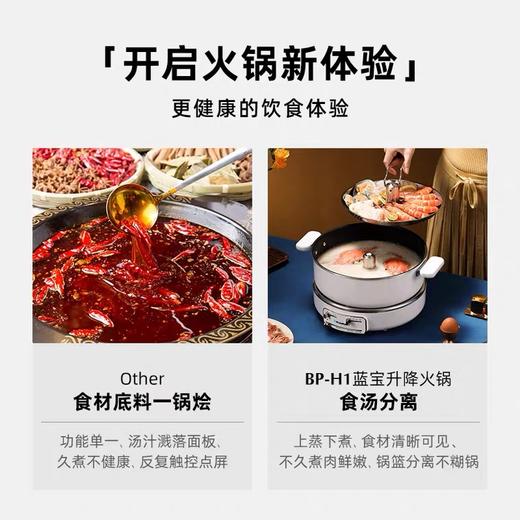 【一键自动升降】蓝宝烤涮一体升降电火锅 商品图4