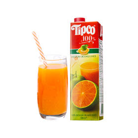 泰国原装进口 Tipco泰宝青橙汁 NFC 100%果汁