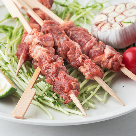 如康清真鲜冻羔羊肉羊肉串+牛肉串共70串 商品图5