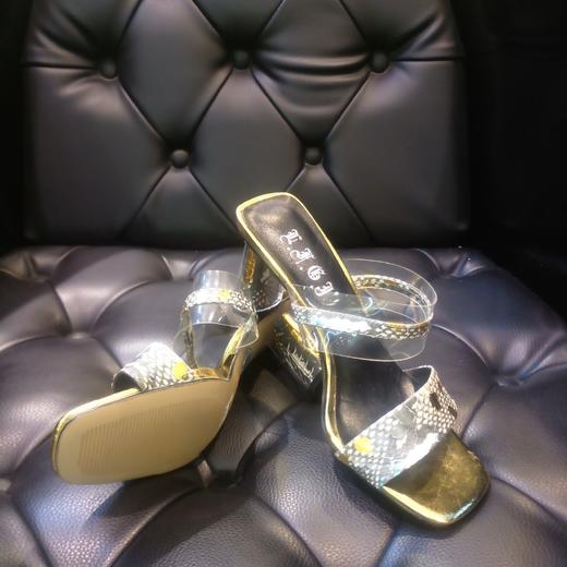 LFGJ  9802潮流设计师蛇皮女拖 商品图9