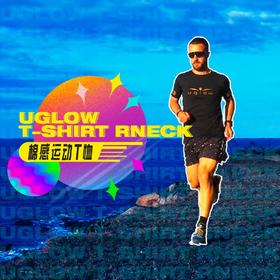 UGLOW棉感运动T恤 T-SHIRT RNECK男女款春夏秋季跑步健身户外运动跑马拉松比赛半袖背心