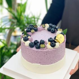超值秒杀：6英寸浓郁蓝莓 · 奶油蛋糕