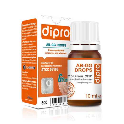 迪辅乐dipro GG宝宝益生菌婴幼儿童婴儿肠胃鼠李糖乳杆菌滴剂 10ml/瓶 商品图0