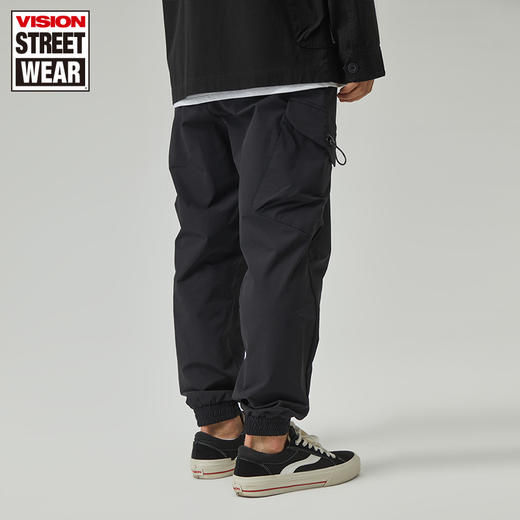 【限时价：169】梭织长裤男女同款经典版型多口袋旋涡图下装V203ND2009 商品图2