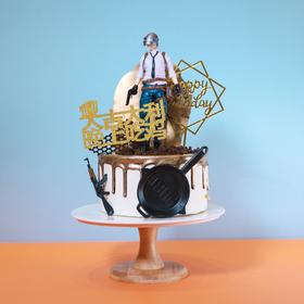 和平精英 吃鸡蛋糕