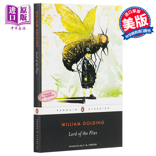 预售 【中商原版】蝇王英文原版小说 英文版 Lord of the Flies英文原版书 苍蝇王 苍蝇上帝  威廉戈尔丁经典小说 商品图0