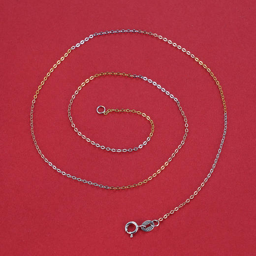 925银十字项链【25CSZSFXL-16】搭配链2104 商品图1