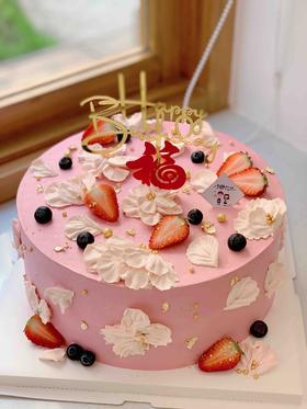 简洁奶油蛋糕 下单前请仔细阅读商品详情