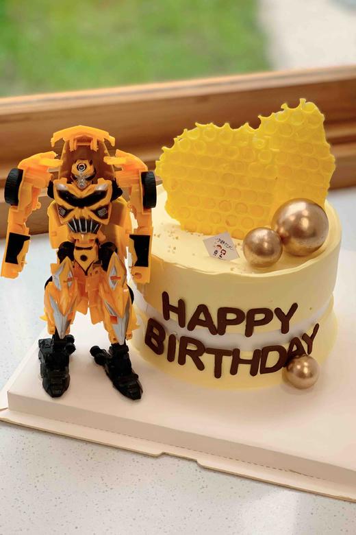 变形金刚大黄蜂奶油蛋糕 下单前请仔细阅读商品详情 商品图1