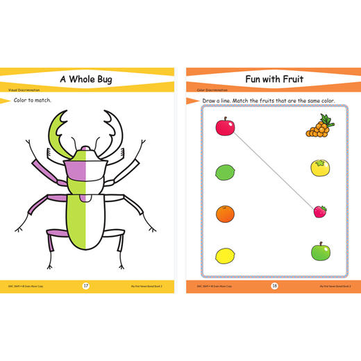 【天使之梦】Evan-Moor My First Never Bored Activities Book 智趣满分典藏版系列 商品图4