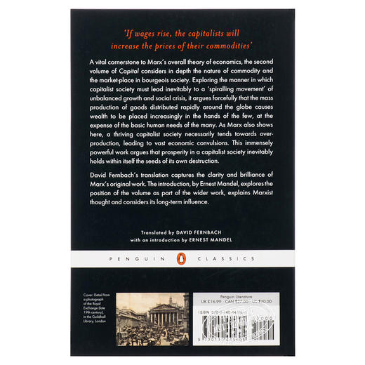 【中商原版】资本论2 马克思 karl marx capital volume2 英文原版 政治经济学批判 商品图1