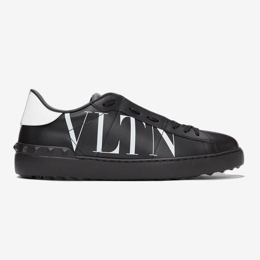 VALENTINO 华伦天奴 男士板鞋 黑色 白色logo VY2S0830XZU 0NI 商品图0
