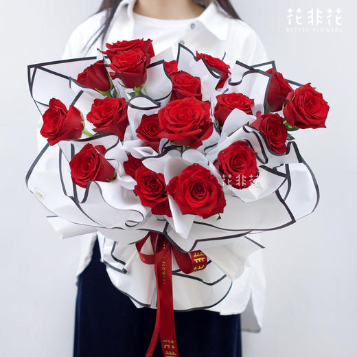 《传奇》-红玫瑰花束 商品图0