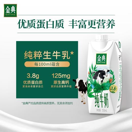 伊利金典梦幻盖纯牛奶250ml*10盒 商品图2