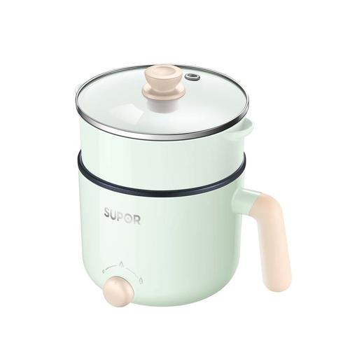 苏泊尔(SUPOR) H12YK29  电煮锅   600W/不沾内锅/蒸炖煮涮/极简旋钮/2档火力 商品图1